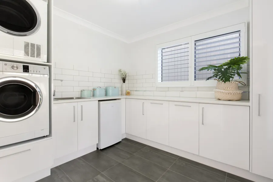 Laundry cabinets