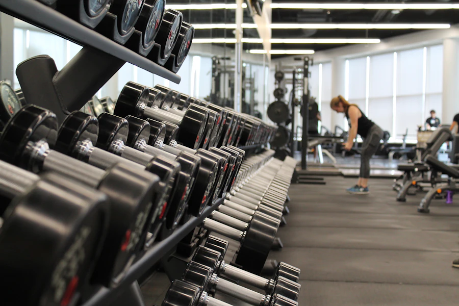 Home gym floor