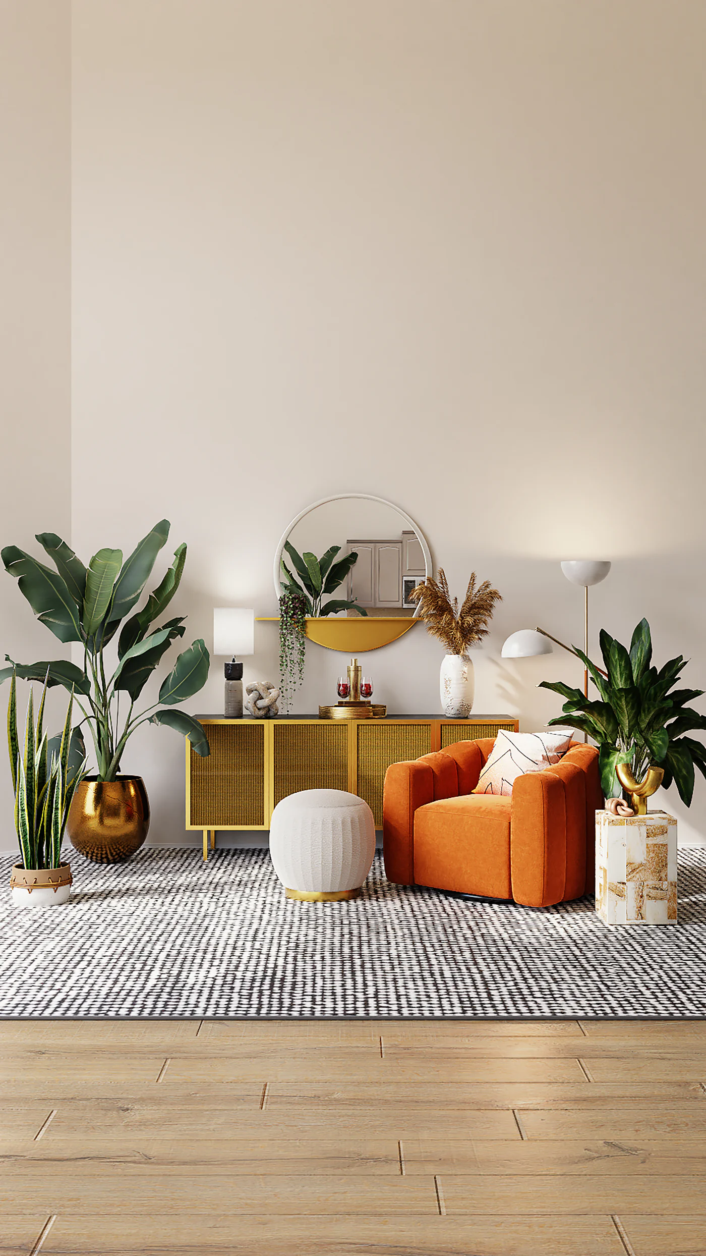 Living room detail